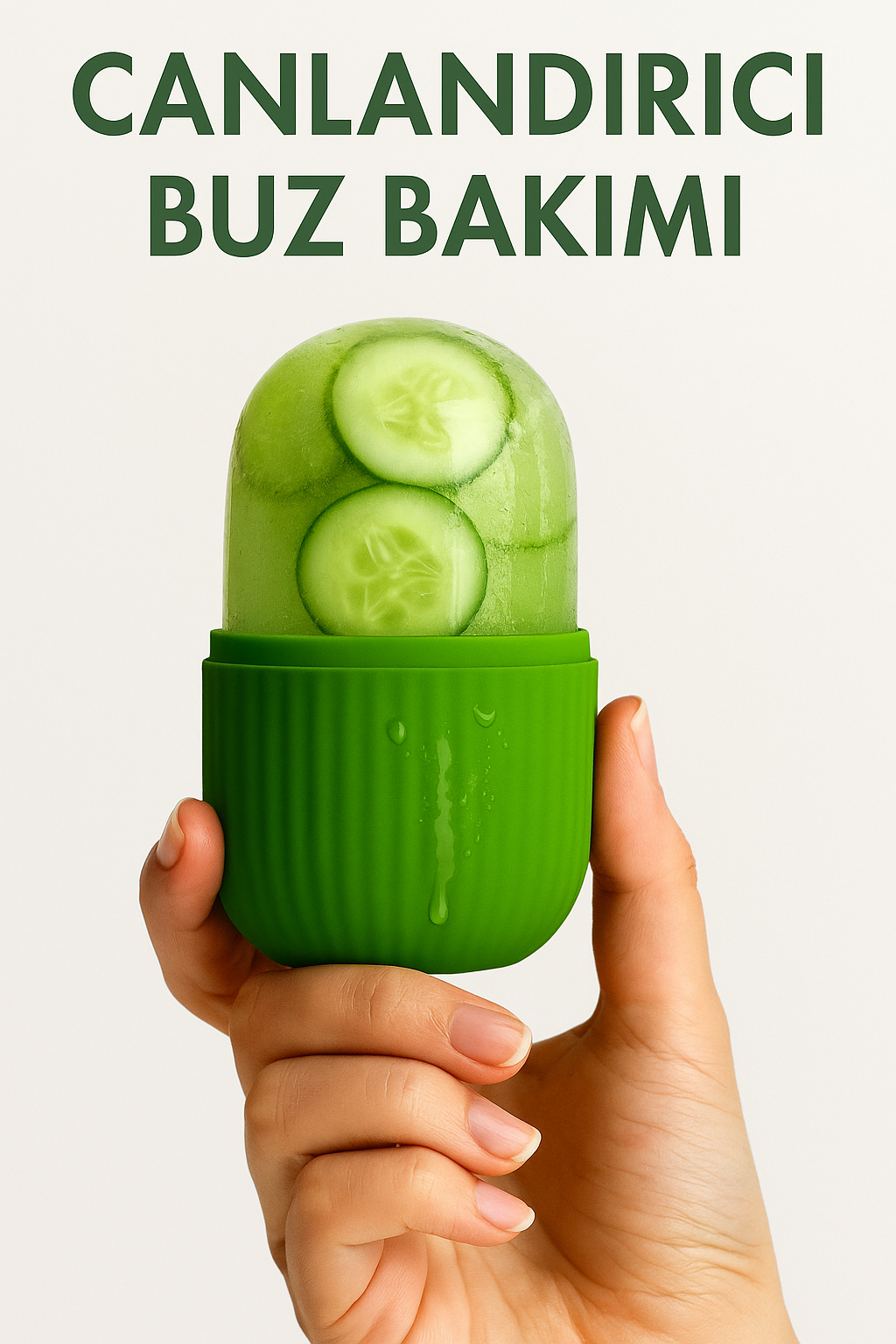 Premium Silikon Buz Silindiri – Göz Altı ve Cilt Canlandırıcı